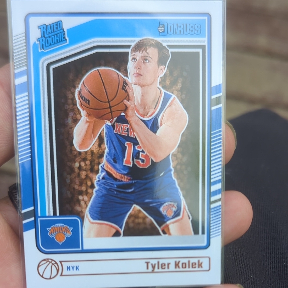 Donruss Rated Rookie Tyler Kolek Basketball Card